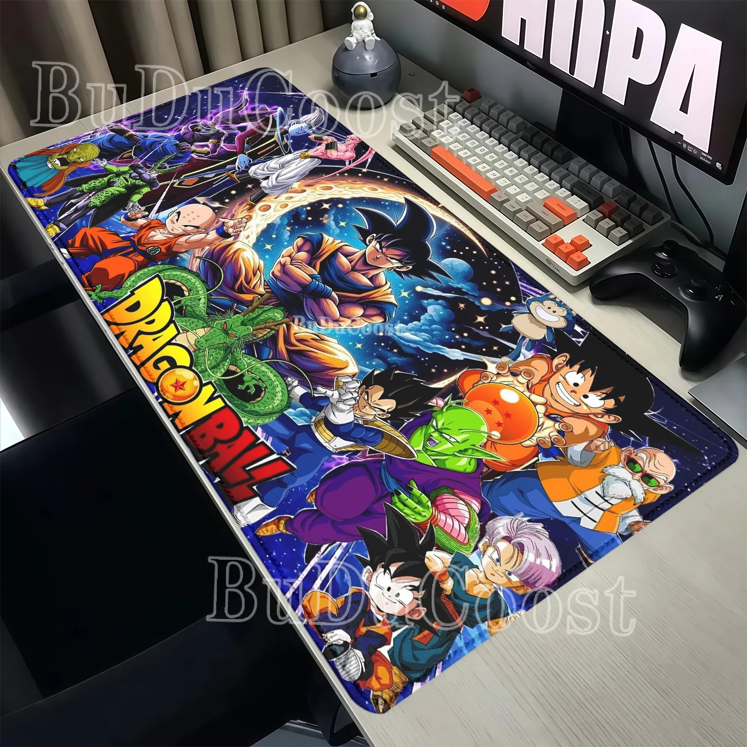 Mouse pad Dragon Ball Super Son Goku PC Computer overlock HD printing Desk Mat Keyboard Gaming Office accessories XXL Mousepad