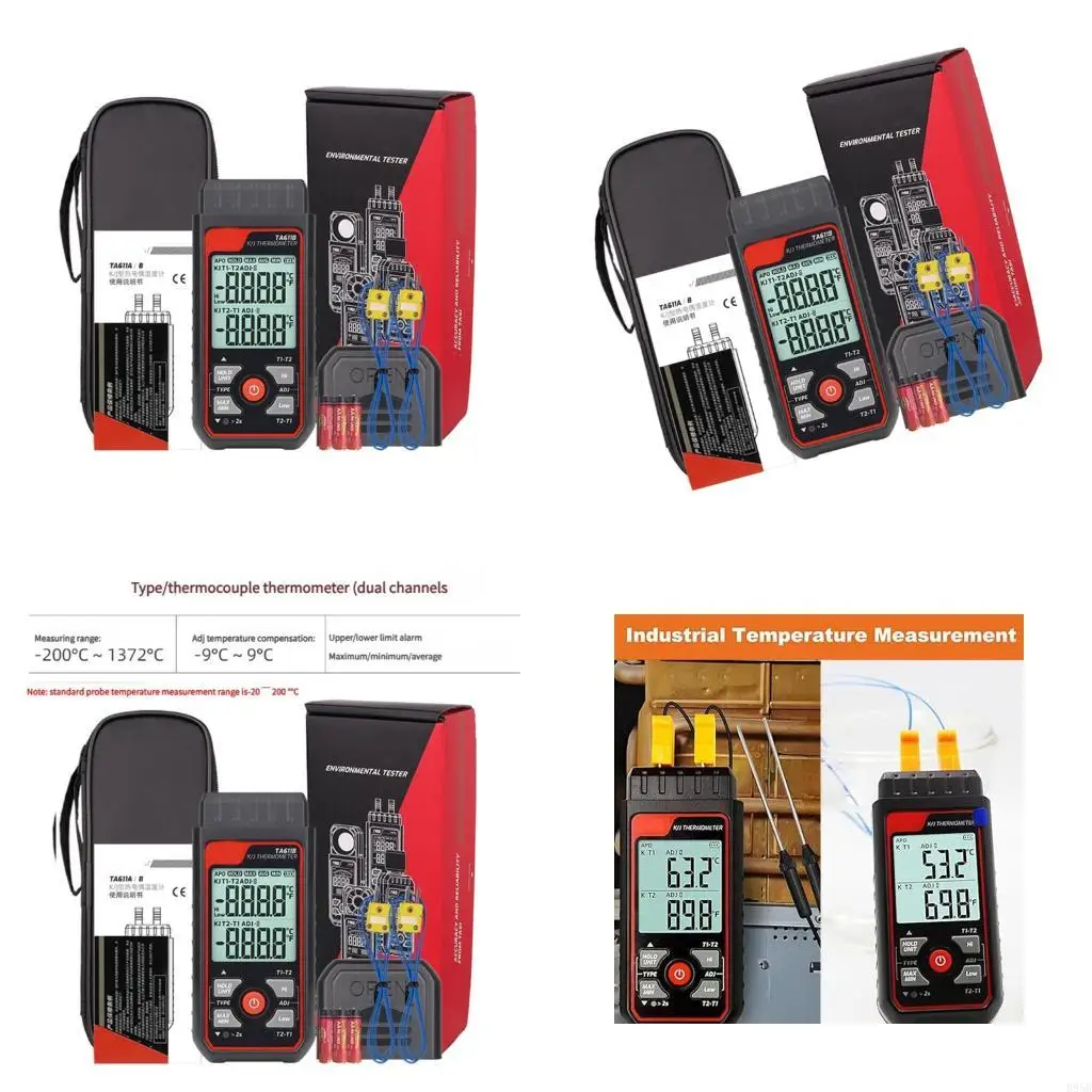 

Высокая точность термопары Термометры 2 Датчики нагревают B95B