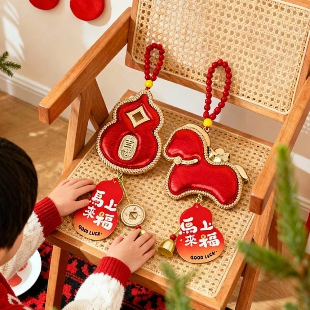 

Horse Chinese New Year Decoration Traditional Design Gourd Shape Spring Festival Pendants Good Fortune Widely Use