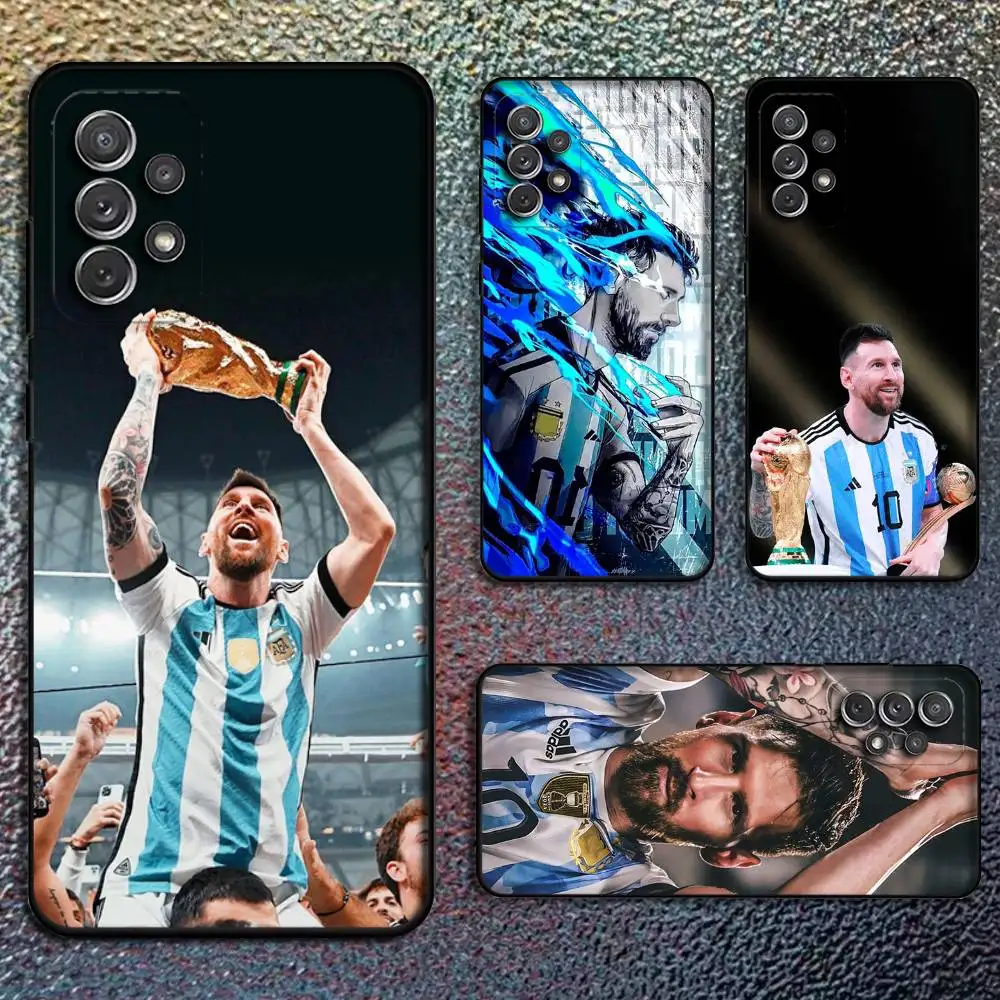 

M-MessiS-I Phone Case For Samsung S25,S24,S21,S22,S23,S30,Ultra,S20,Plus,Fe,Lite,Note,10,9,5G Black Cover