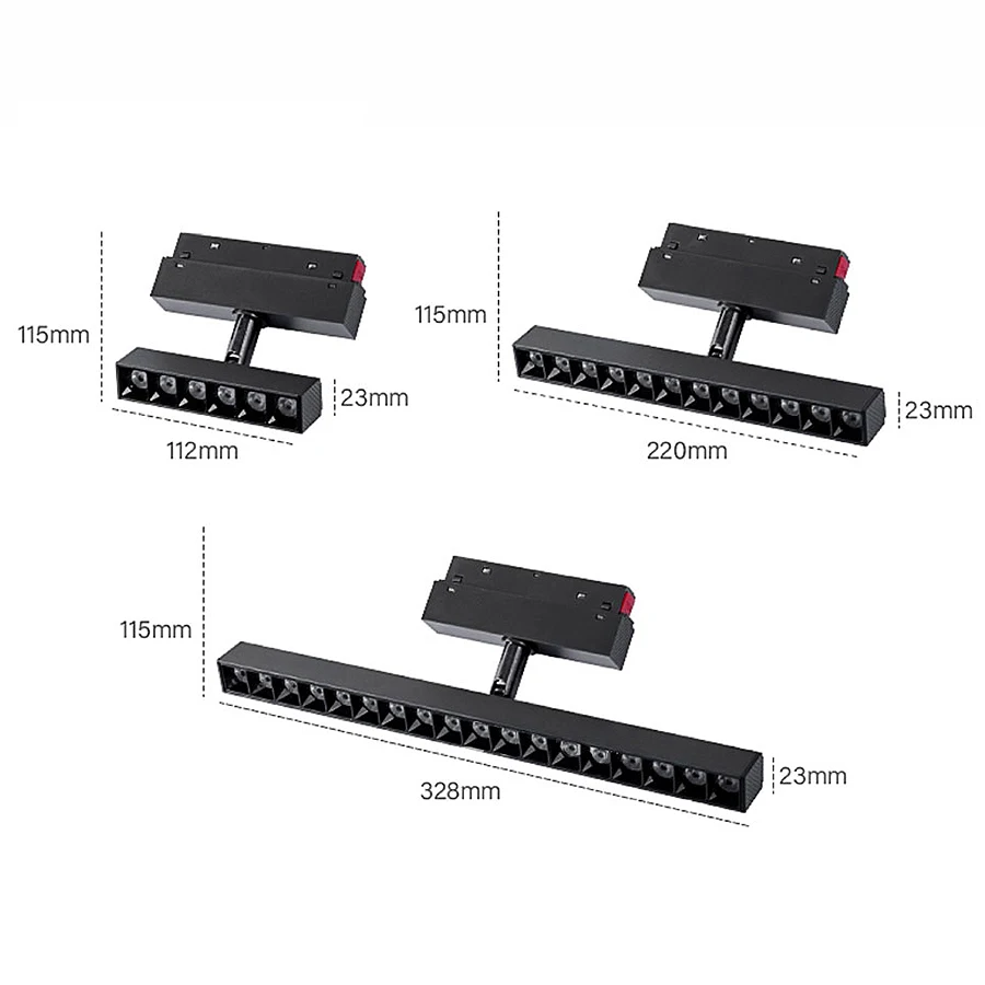 Imagem -03 - Magnetic Track Lighting System 48v Led Tuya Zigbee Dimmable Dali 010v no Main Light Design Magnet Lamp