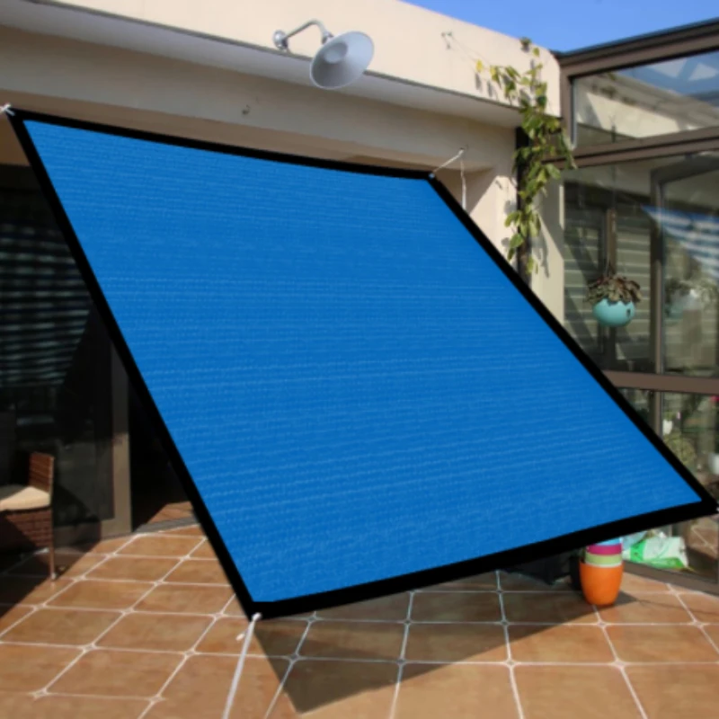 

2022 Outdoor Patio Sun Shade Sail Rectangle Garden Sunshade Net Garden Balcony Net Summer Anti-UV Sun Shelter Awning Car Canopy