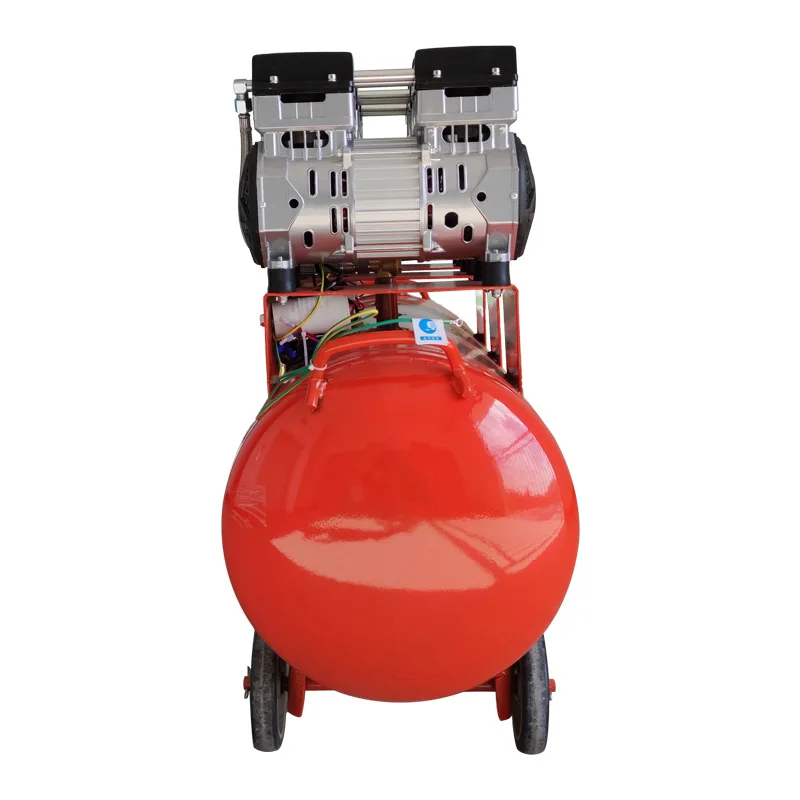 0.7Mpa silent oil-free piston machine 8kg experimental special high-pressure air compressor 7.5KW factory direct sales