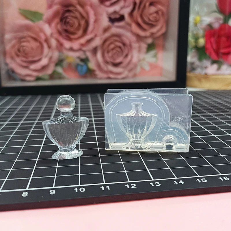 Mini-Vasen-Silikonform, Polymer Clay, Puppenhaus, Mini-Blumenvase, Dekoration, DIY-Formen