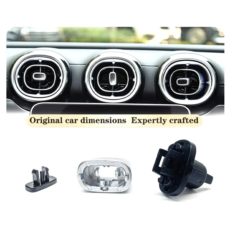 

Air Outlet Knob Cap Repair Kit A2068306403 For Mercedes-Benz W206 W254 New C Class C200 GLC260 GLC300
