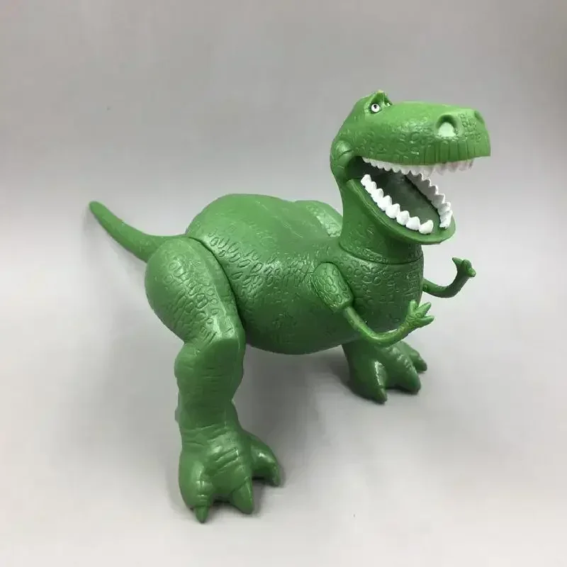 Disney Toy Story 4 Rex The Green Dinosaur Pvc Action Figures Model Dolls Legs Can Move Collection Toys For Children Gifts 22cm