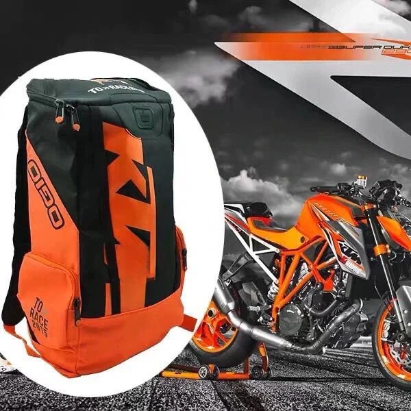 For KTM Motorcycle Backpack Waterproof Riding Bag Leisure Travel Bag Outdoor Sports Knight Motocross High-Capacity Cross-Country