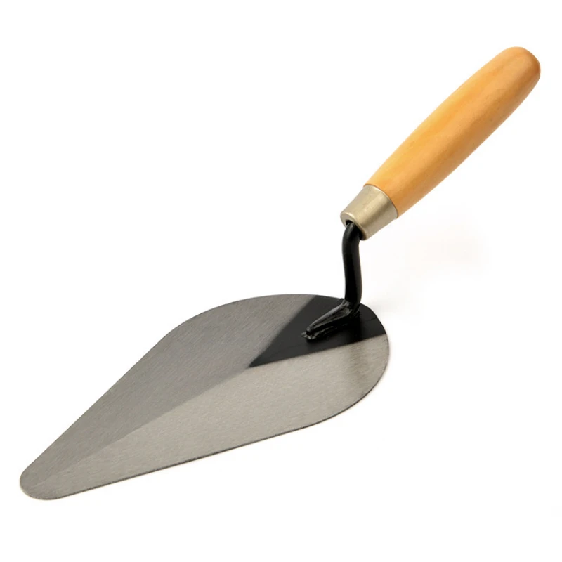 

1pc Carbon Steel Trowel Garden Floor Road Concrete Stepping Driveway DIY Pavement Brick Trowel With Cement And Mortar