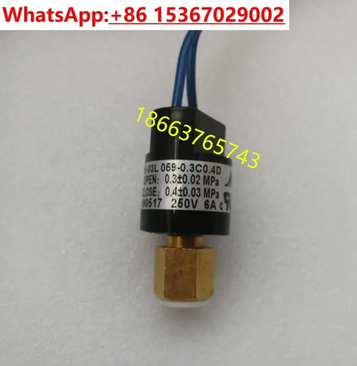 Interruptor de presión de aire acondicionado Clement R410 interruptor de alto voltaje controlador de bajo voltaje