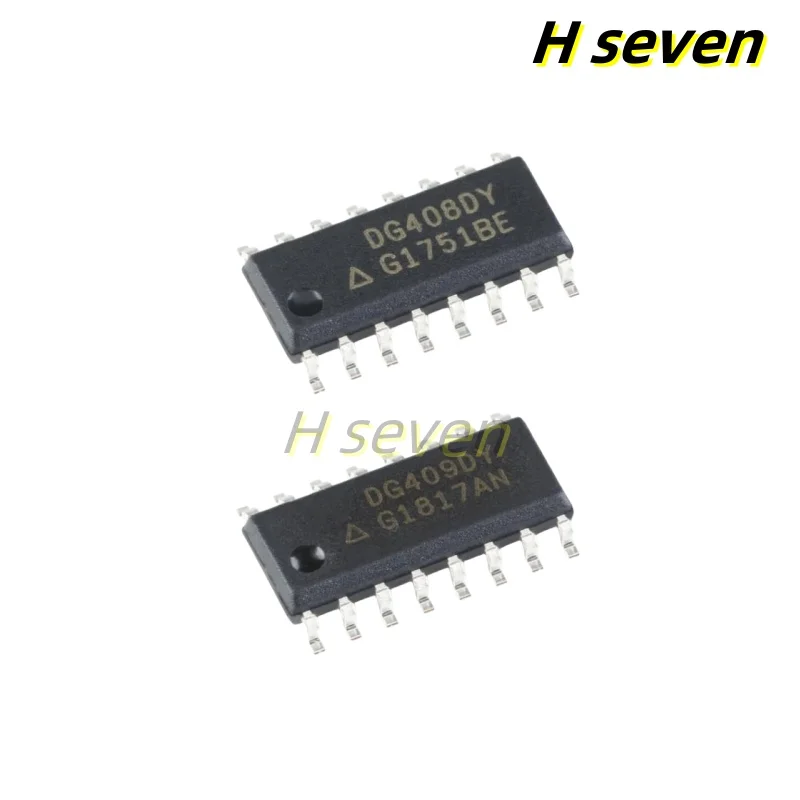 5pcs DG408DY DG409DY SOIC-16 Single 4 8 Channel High-performance CMOS Analog Multiplexer Chip IC