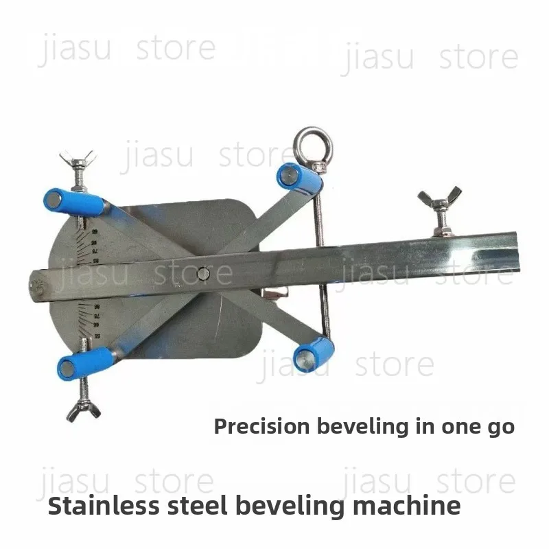 

Portable Stainless Steel Pipe Beveling Machine Saddle & Angle Cutter for Stair Handrail Square/Round Tubes