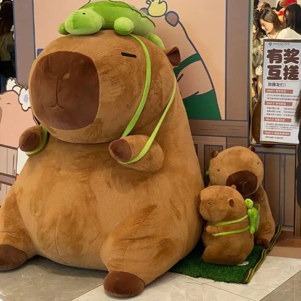 High Quality Soft Capybara Plush Toy Comfortable Cotton Capybara Doll Full Filling Wear-resistant Birthday Capybara Toy Kid Toy