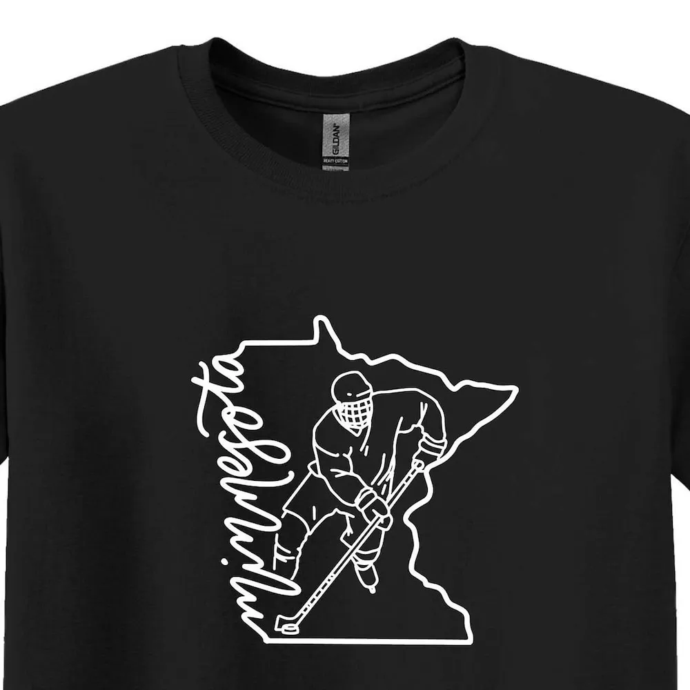 Minnesota State T Shirt Map Of Travel S