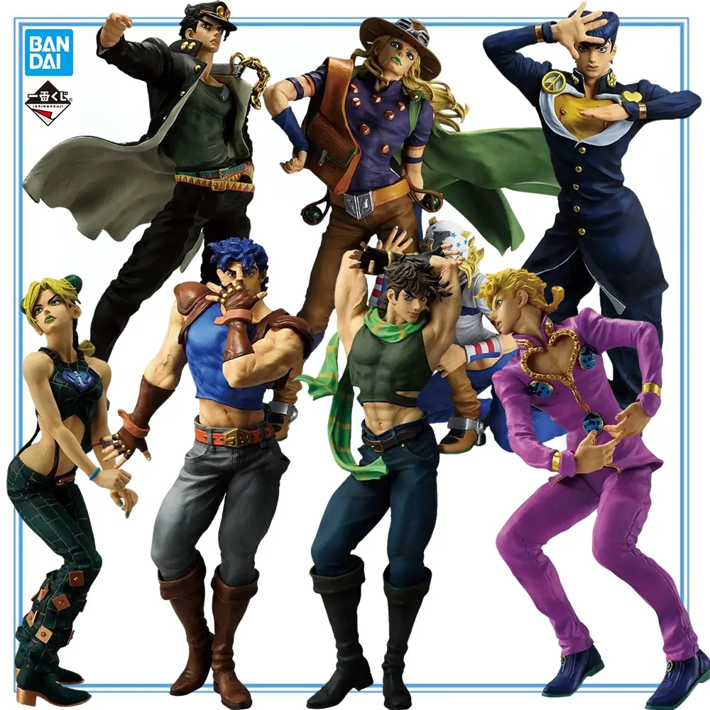 

100% Оригинальные товары в наличии: Bandai Spirits Ichiban Kuji Phantom Blood Джонатан Джостар, Куджо Джотаро, Джонни Джостар, Гирос Зеппели