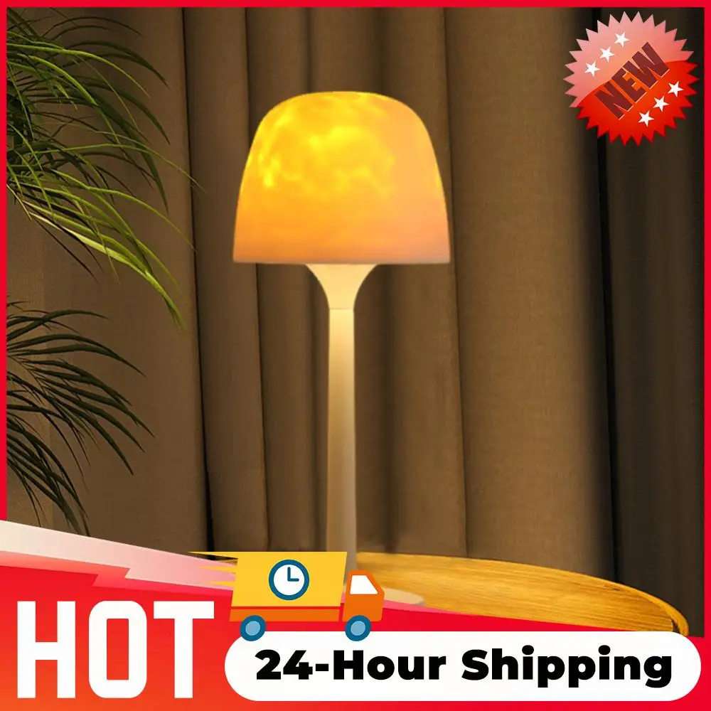 

Remote Control Night Light 16 Colors Water Ripple Lamp Atmosphere Desk Lamp Ocean Wave Projector Lamp for Living Room Bedroom