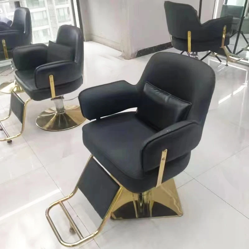 Hairdressing Adjustable Barber Chairs Hair Cutting Speciality Simplicity Barbershop Barber Chairs Chaise Salon Furniture QF50BC