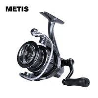TSURINOYA METIS 1000 2000 3000 carrete de pesca giratorio 8kg carrete de señuelo de arrastre ligero 8 + 1 rodamientos bobina de pesca de agua salada de lubina