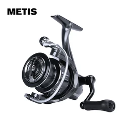 TSURINOYA METIS 1000 2000 3000 Spinning Fishing Reel 8kg Drag Lure Reel Lightweight 8+1 Bearings Bass Saltwater Fishing Coil