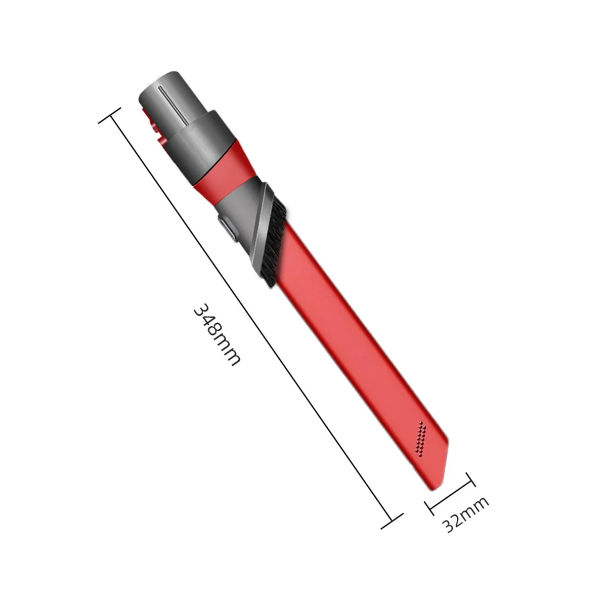 1ชิ้นสำหรับเครื่องดูดฝุ่น V7 V8 V10 V12 V15 Dyson 2 in-1หัวฉีดรอยแยกอุปกรณ์ทำความสะอาดพื้นที่แคบ