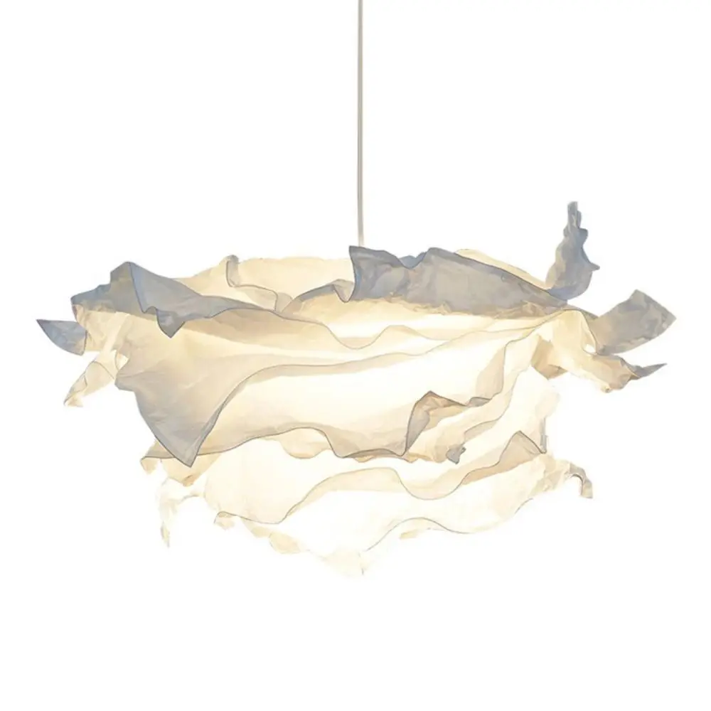 Ins Art DIY Cloud Lampshade Natural Light Artistic Paper Lampshade Creative Design Paper-based Simple Lampshade Art Gallery