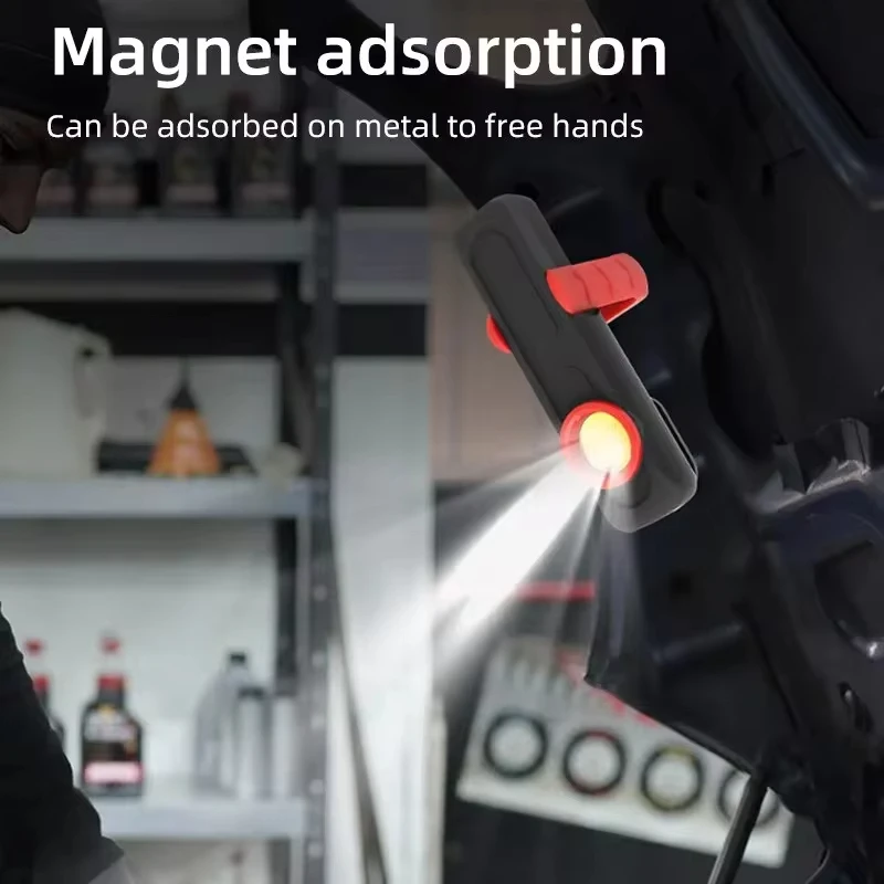 Car Detailing Tools Car Paint Finish Lamp Scan Swirl Magnetic Grip Multifunction Auto Repair Working Light 500LM 2400mAh USB image 3