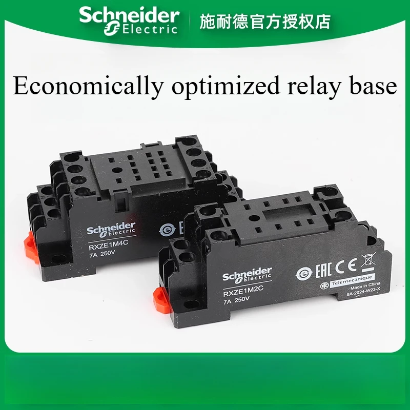 

Schneider Electric RXZE1M2C RXZE1M4C Economical Optimized Relay Base 8 Feet 14 Feet