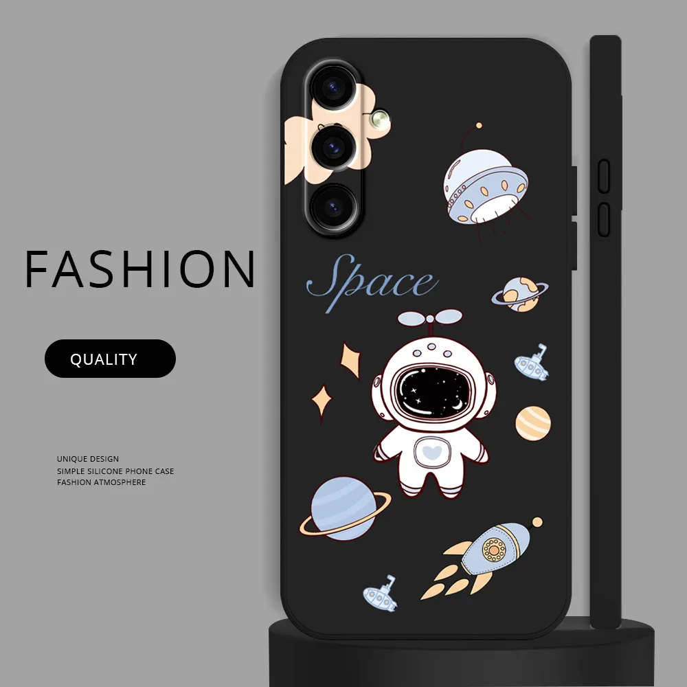 Per Samsung Galaxy S20 S21 FE custodia S23 S24 S22 Plus Ultra S8 S9 S10 custodia per telefono Cover posteriore antiurto in Silicone morbido TPU Cartoon