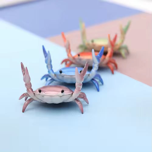 Funny Crab Desktop Pen Holder as creative stationery - Image 2