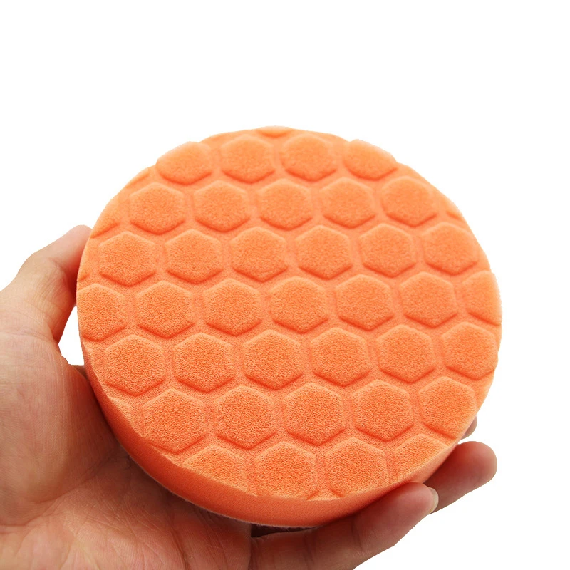 5PCS 6/7 inch Polishing Kit Polishing Pad Car Waxing Sponge Disk Wool Wheel Auto Paint Care Polisher Pads Car Gadget