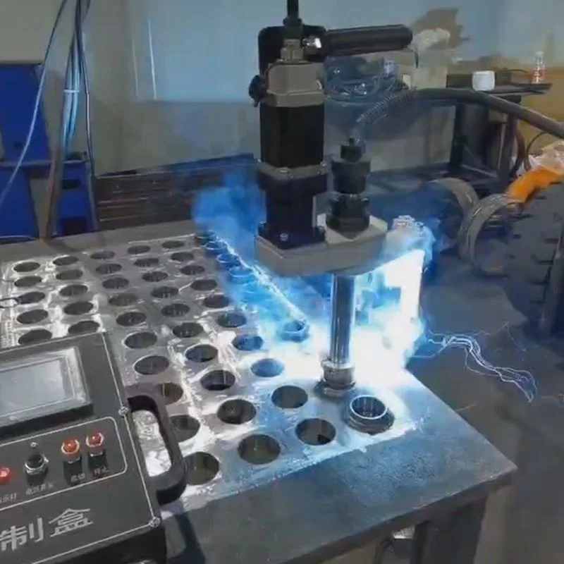 ITP-80 Tube-Plate Welding Tractor Machine With OEM Customization Huawei Mig Welding Mode Steel Material Max Dia 16mm To 78mm