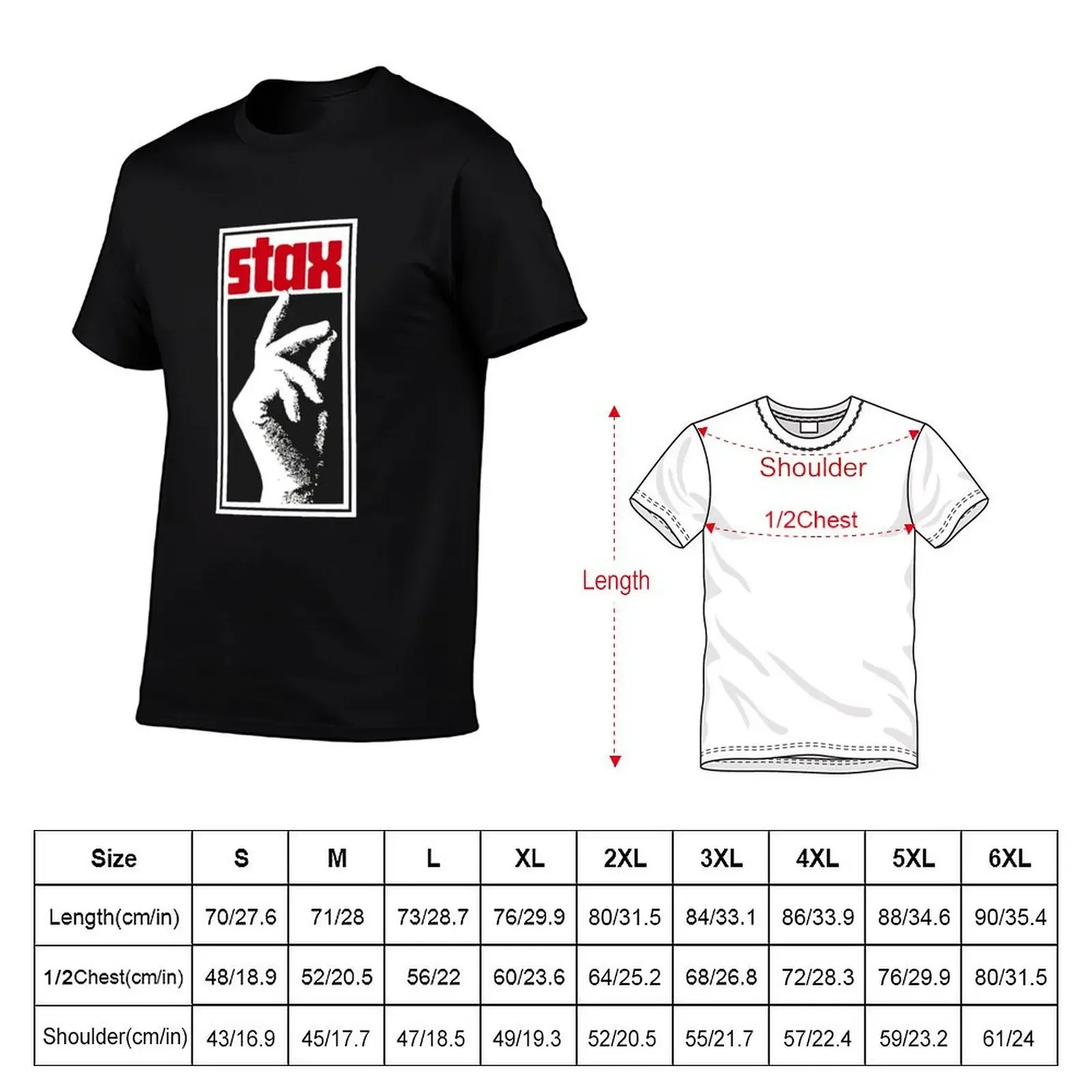 Stax Volt Records Shirt Fitted T-Shirt tees oversized t shirt cute clothes mens t shirt