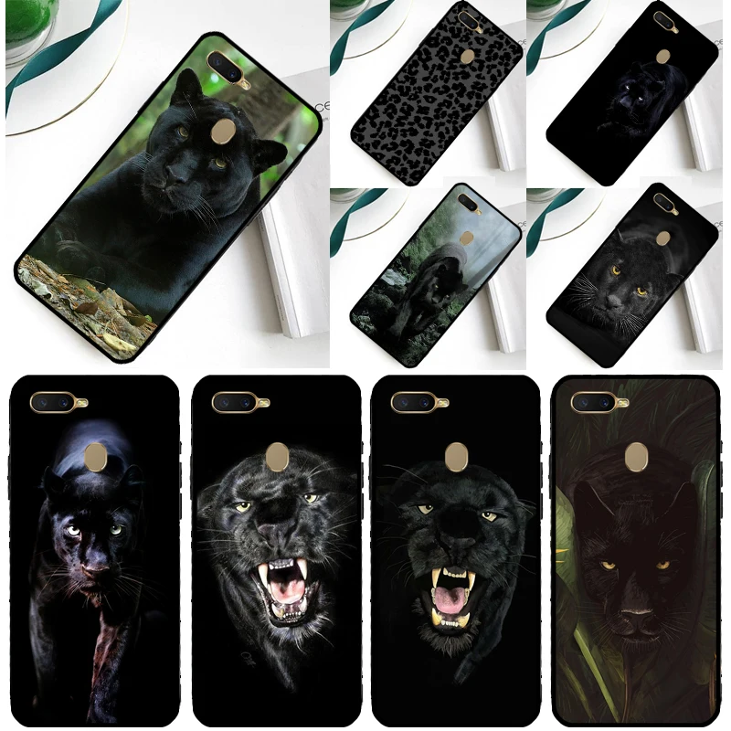 Cheetah Panther Cover For OPPO A74 A54 A94 A52 A72 A3S A5S A31 A53 A5 A9 2020 A83 A91 A93 A15 Phone Case