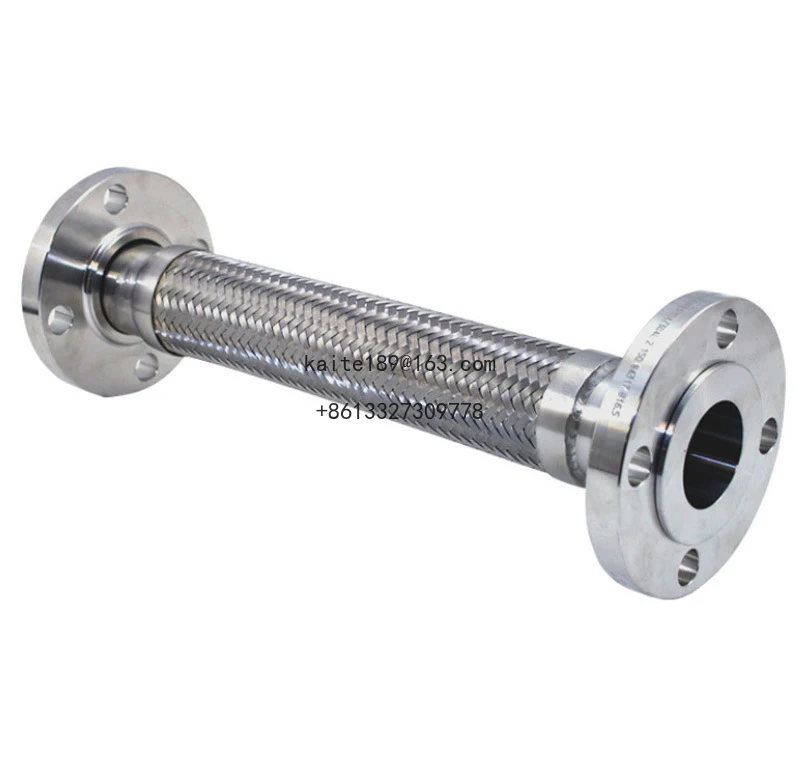 خرطوم معدني مرن مضفر من الفولاذ المقاوم للصدأ 304 304l 316 316l خرطوم معدني من الفولاذ المقاوم للصدأ #2