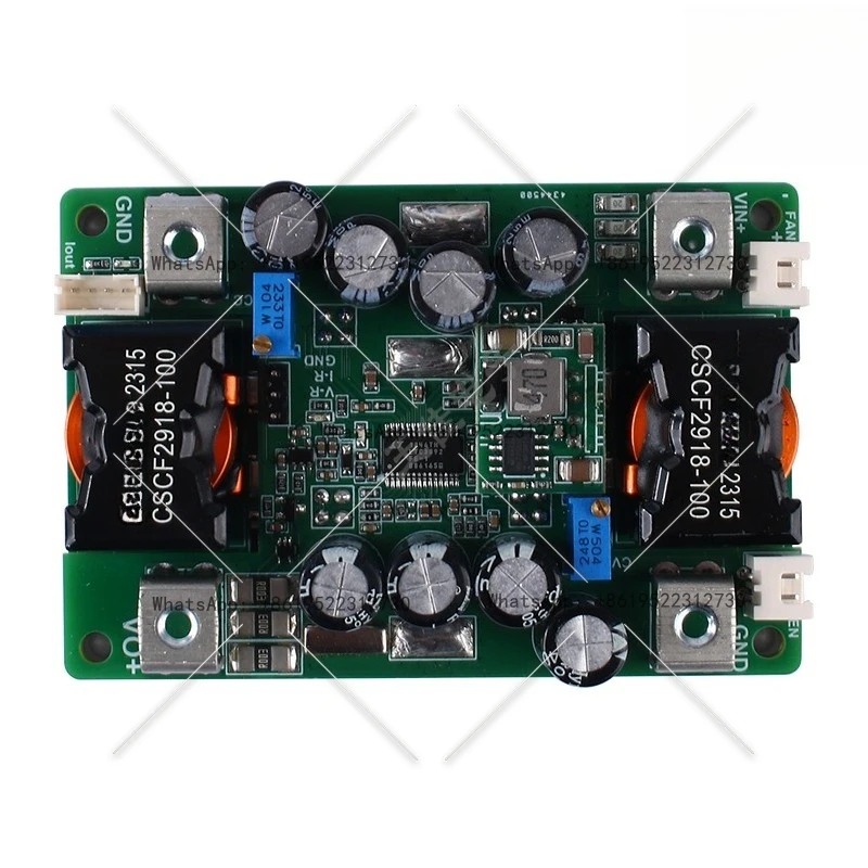 2000W step-down charging board RV charger DC-DC step-down power module 12-56V to 2-54V 50A
