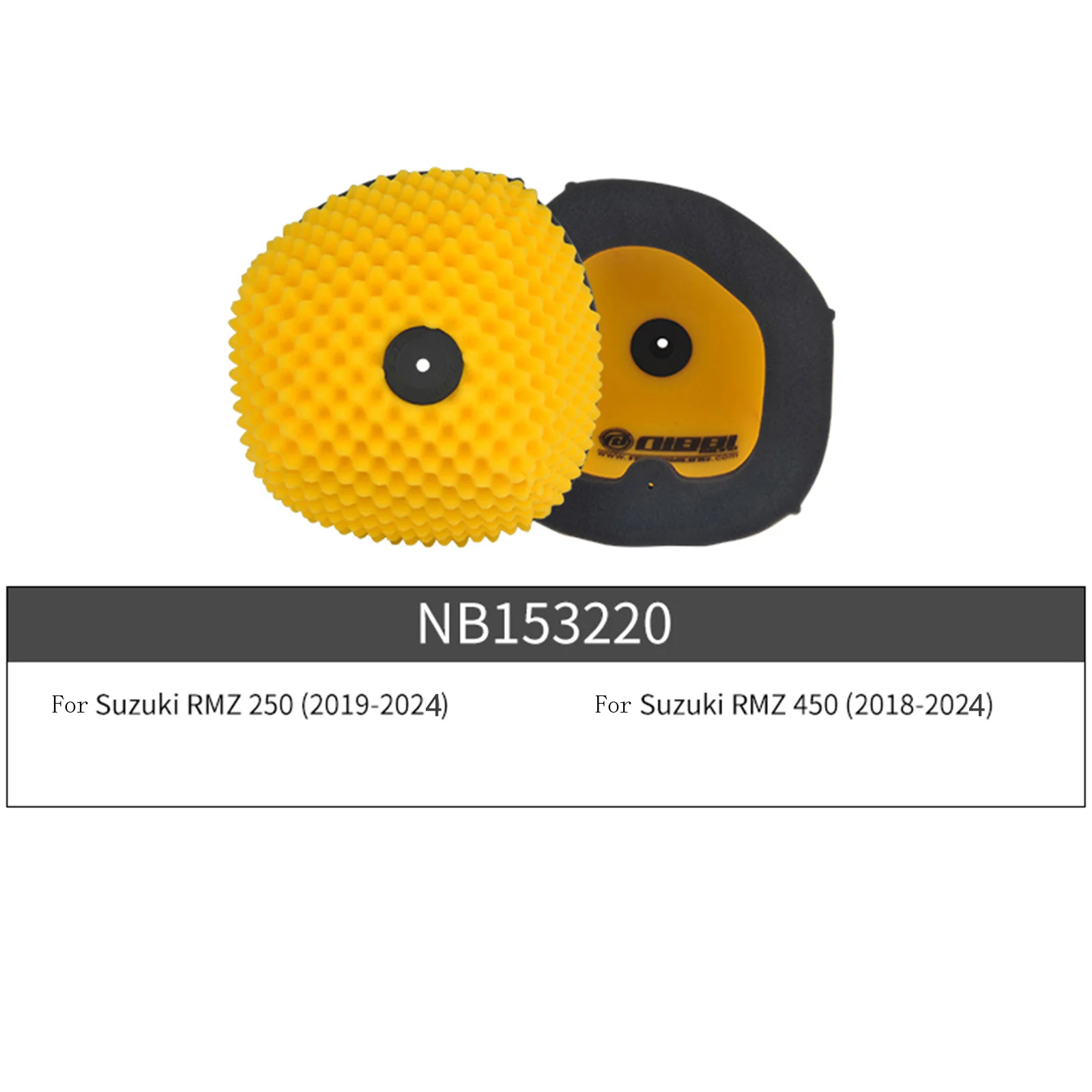 NIBBI Motorrad-Schaumluftfilter für Suzuki RMZ 450 Honda CRF 250 Kawasaki KX 250/450 F 2016-2022 Dirt Bike Luftreiniger – Detail 9