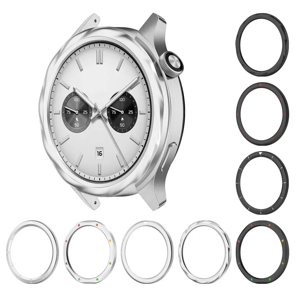 Metal Bezel For Watch S4/ Watch S4 Esim/ Watch S3/ Watch S3 Esim Protector Cover D4v7