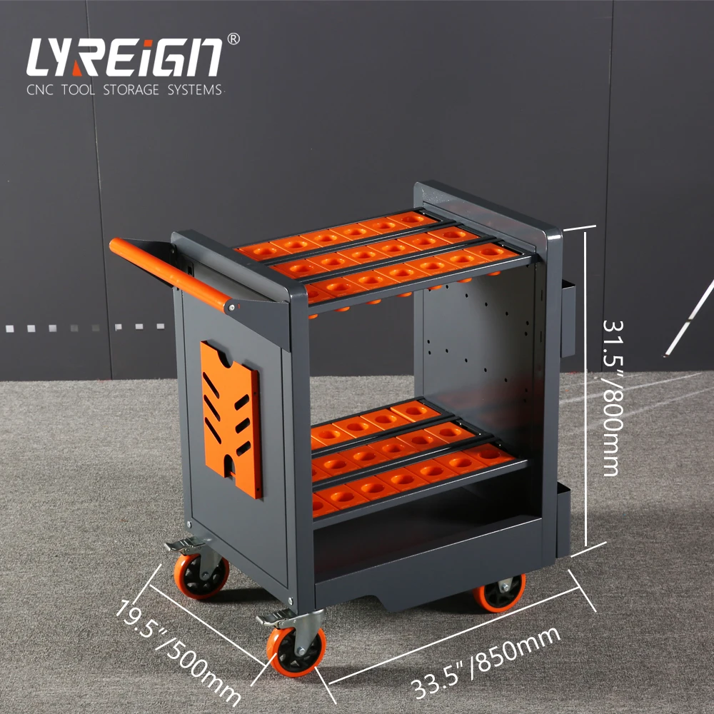 LYREIGN RGT-ZYCA2 Kereta CNC Logam Semua Jenis Kereta Alat CNC dengan Alat