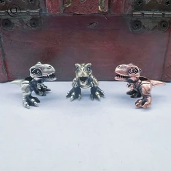 Ttyrannos T-rex Dinosaur Brass Knife Bead DIY Paracord Woven Bracelets Accessories EDC Tool Umbrella Rope Lanyard Pendants