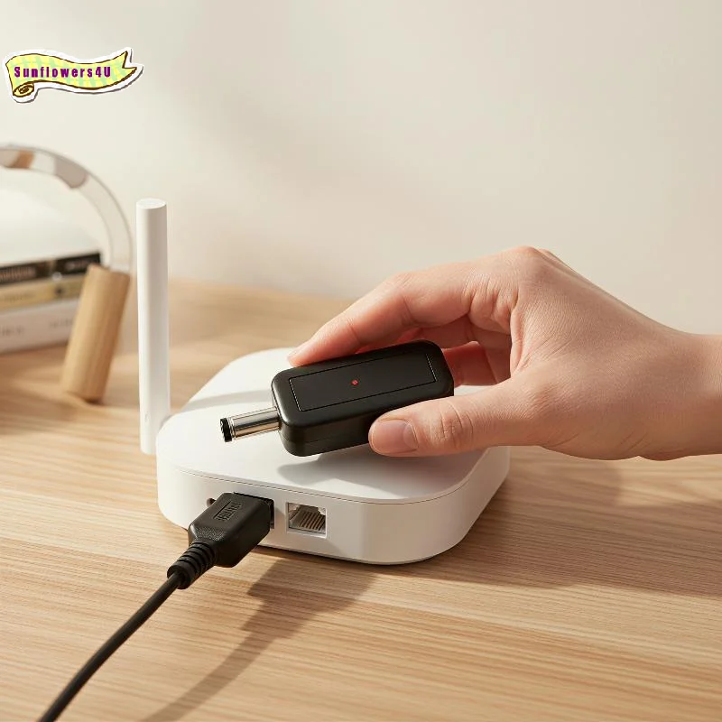 Automatic Timing Router Restarter 24H Intelligent Smart Monitoring Prevent Sudden Network Cut for Home Office Gaming