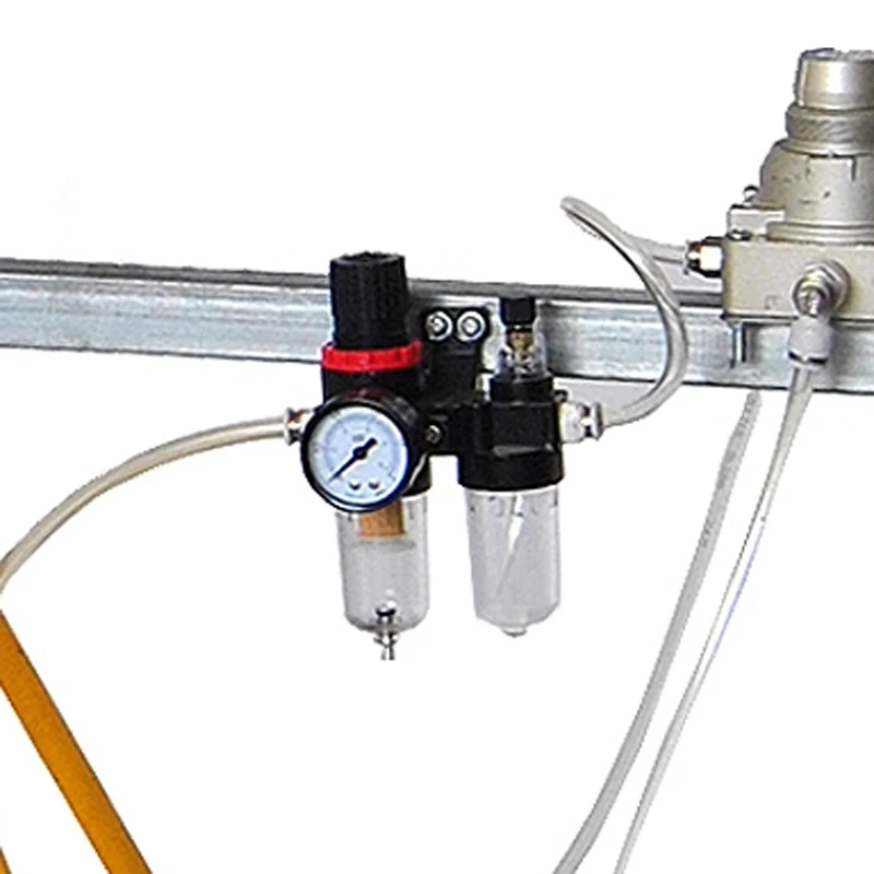 Pneumatic electric hammer lifting bracket, one-button automatic telescopic bracket for planting steel bars, ceiling impact drill