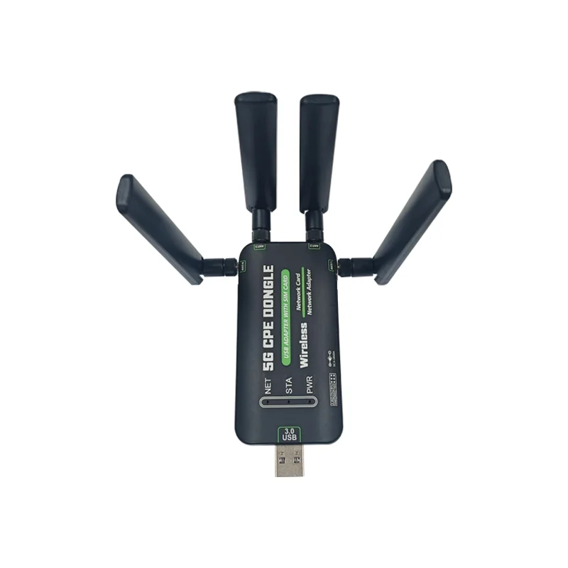 Адаптер 5G CPE USB 3.0 со слотом для SIM-карты для модуля SIMCOM SIM8202G/Quectel RM520N-GL 5G