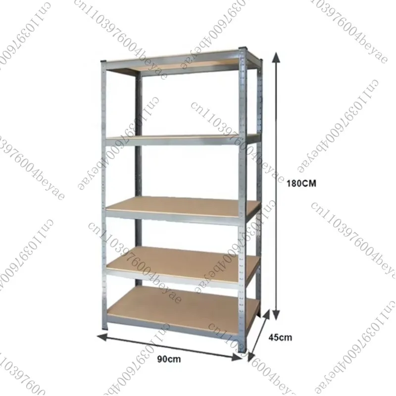 High Quality 5 Tier Shelf 180x90x40cm Rack Industrial Shelving for Warehouse