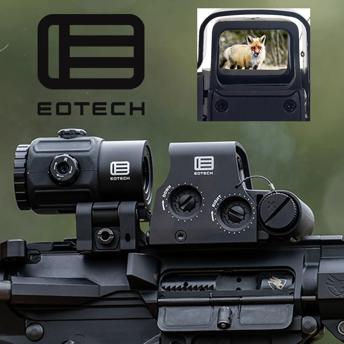 Eotech 551 552 553 558 نطاق البصر المجسم الأحمر الأخضر نقطة البصر الساخن 20 مللي متر جبل Riflescopes الصيد منعكس البصر