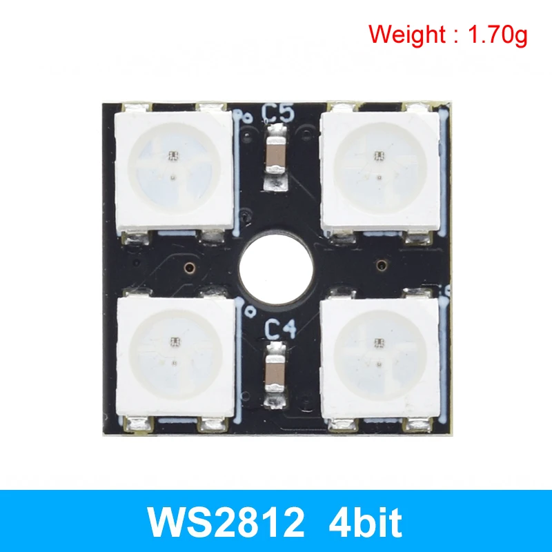 XZG WS2812 LED 5050 RGB 8x8 4 16 25 64 LED-matrix voor