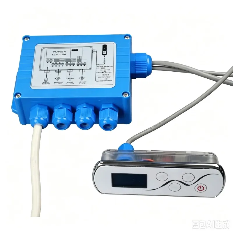 220V/110V whirlpool controller Oval keypad ,massage bathtub control system GD-371B