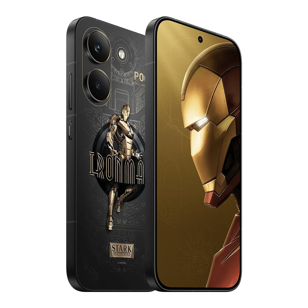 POCO X8 Pro 5G Iron Man Edition Gold Versión Europea 12GB 512GB Dimensity 8500-Ultra 6.59″ AMOLED 120Hz 50MP 6500mAh NFC Sin Cargador 5