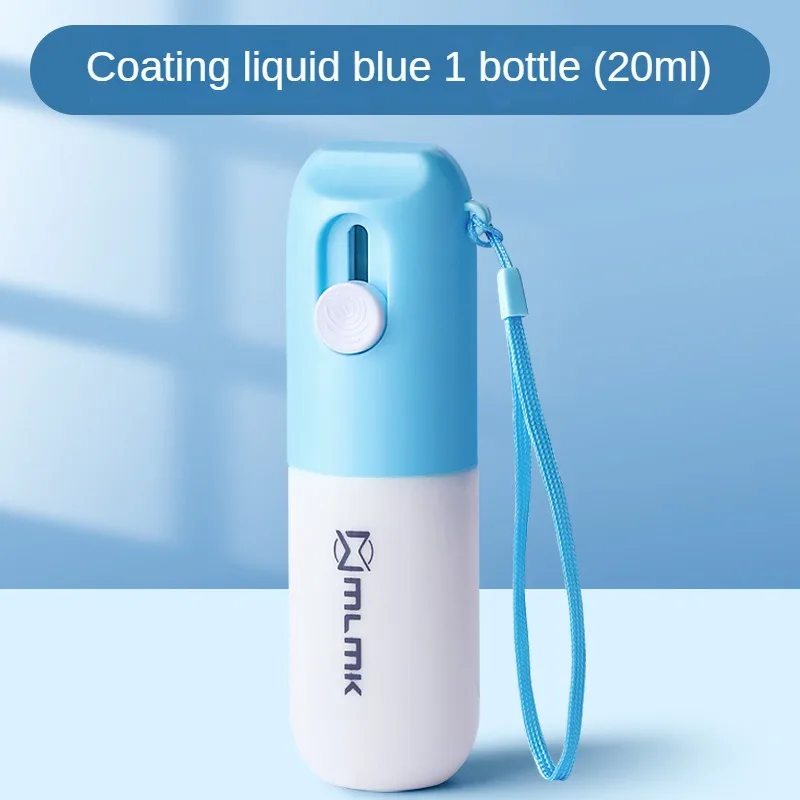 Thermal Paper Correction Fluid with Unboxing Knife Portable Durable Thermal Paper Data Identity Protection School Supplies