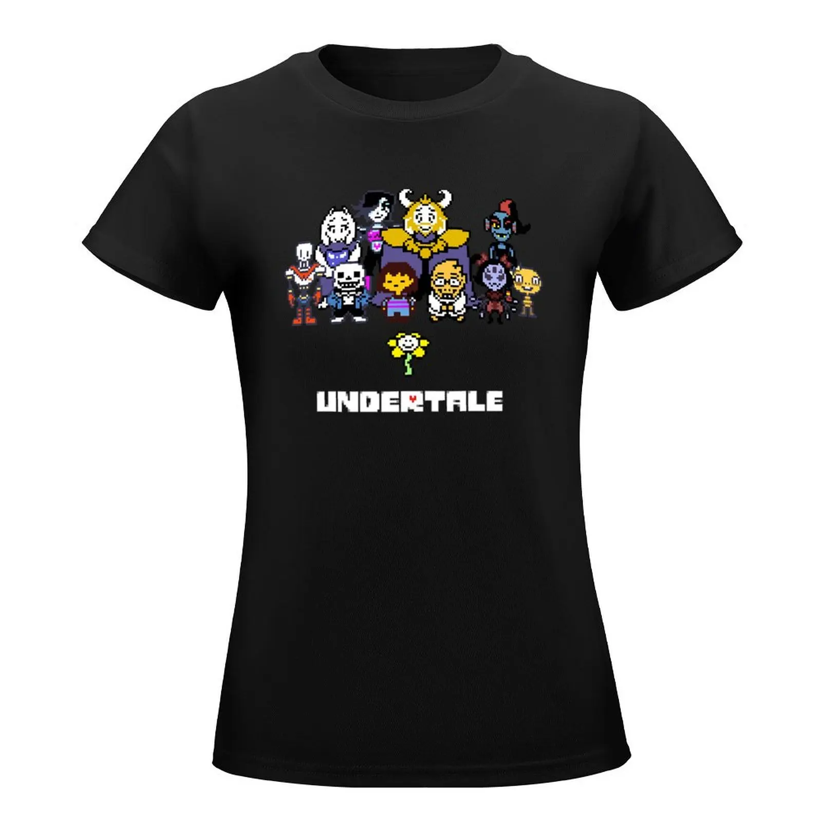 Undertale T-Shirt quick drying anime clothes tight shirts for Women