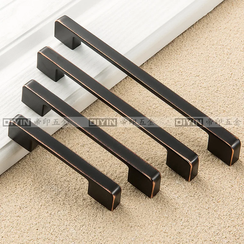 American Style Kitchen Cabinet Handles Cupboard Pulls Zinc Aolly Drawer Pulls and Knobs Fashion Furniture Handle Hardware