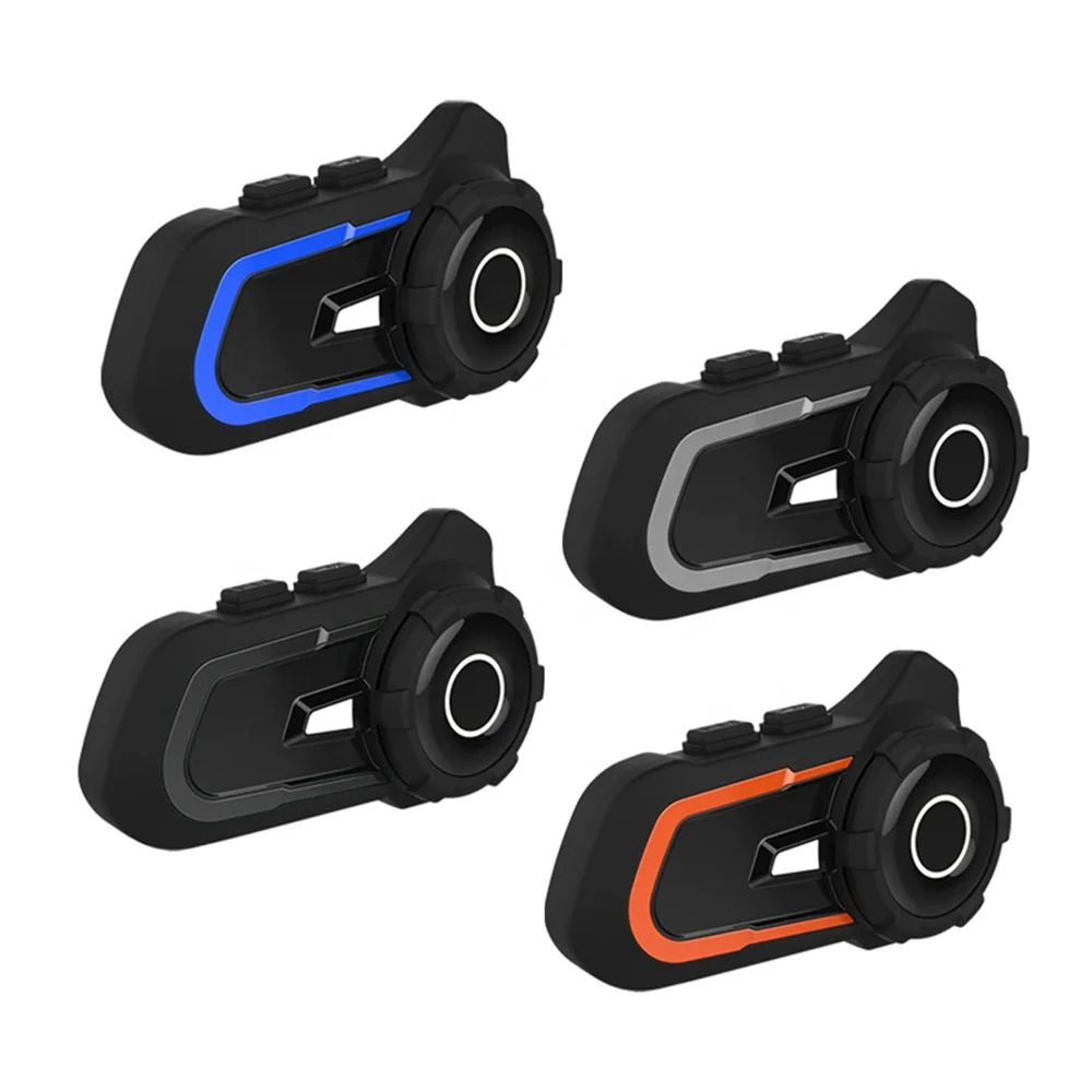 Waterproof 3 Riders Moto Helmet Bt Headset Headphone  Helmet Communicator Motorcycle